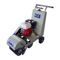 Road marking construction sweeping away line marking machine