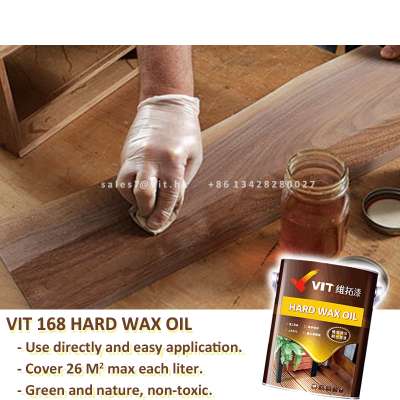 Hard wax oil, wood wax oil, wood paint