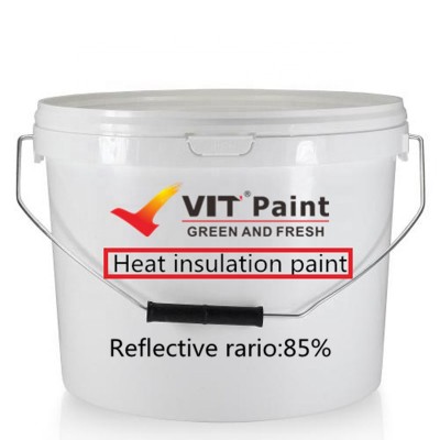 VIT water-based  Nano industrial heat thermal insulation solar reflected building concrete roof & metal roof paint