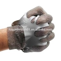 High Performance Quality Verified 304L Chainmail Cut resistant Cool Stainless Steel Gloves for food processing